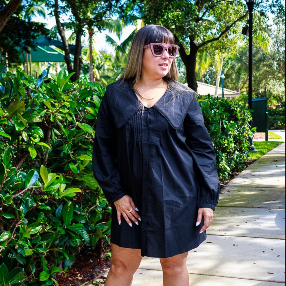 Collared Mini Dress
